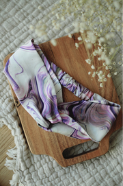 Bandeau Torsadé Satiné Aurore
