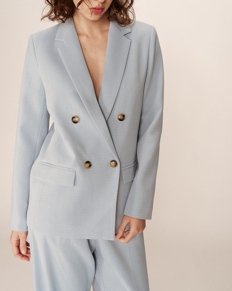 Veston Bleu Poudre Parfaite