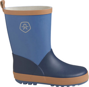 Bottes De Pluie Colorblock Bleu