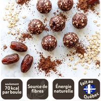 Boules Énergie Dattes & Cacao
