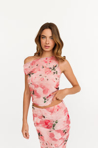 Jupe Brielle Floral Mesh