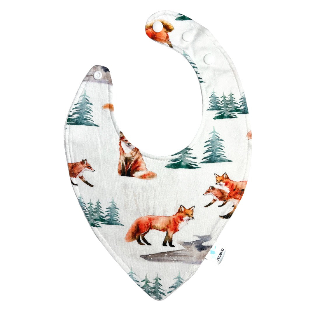 Bavoir Renards & Sapins