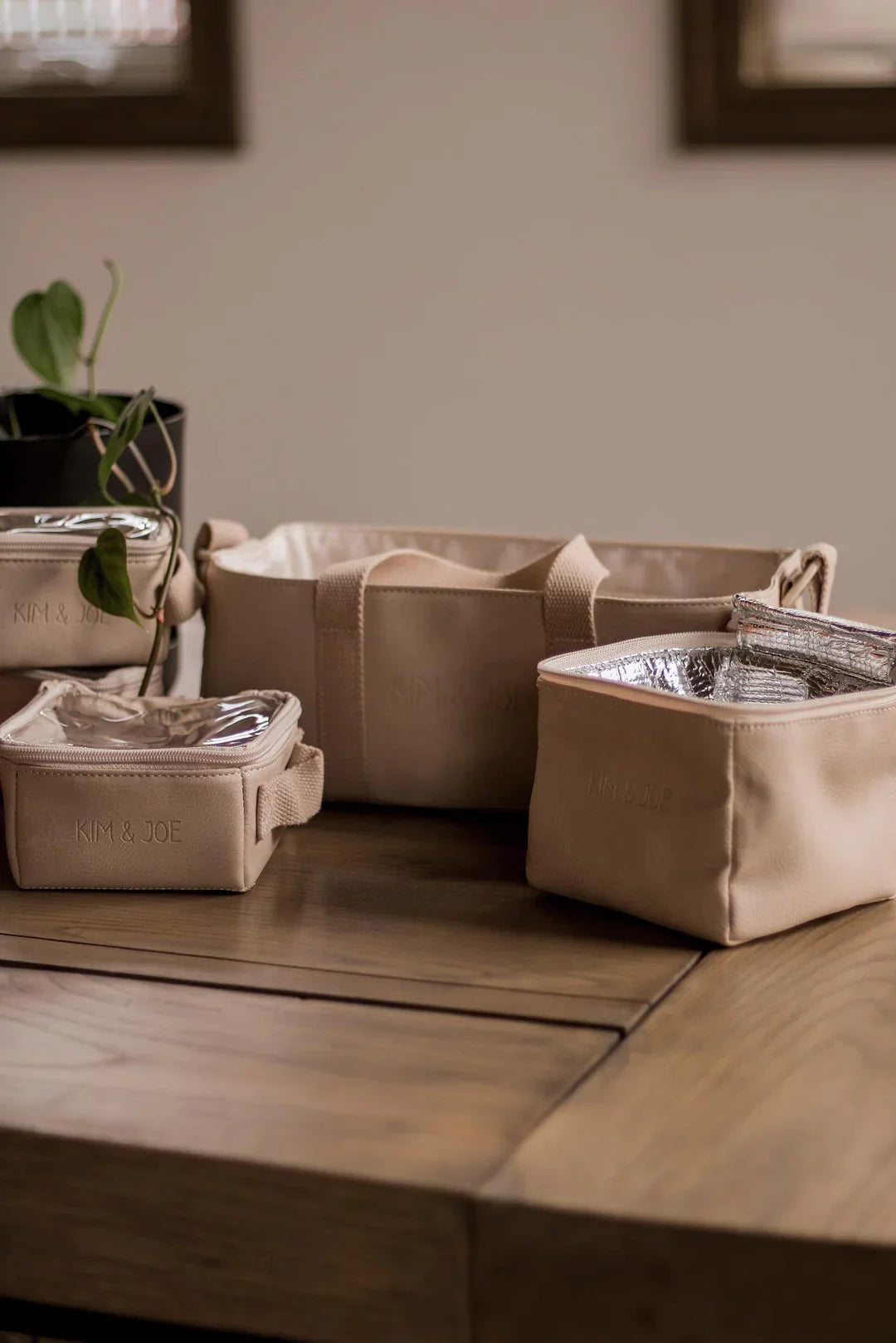 Organisateur Pour Sac À Couches Beige