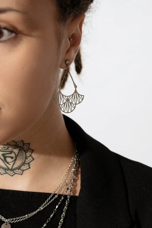 Boucles D'oreilles Tripoli Argent