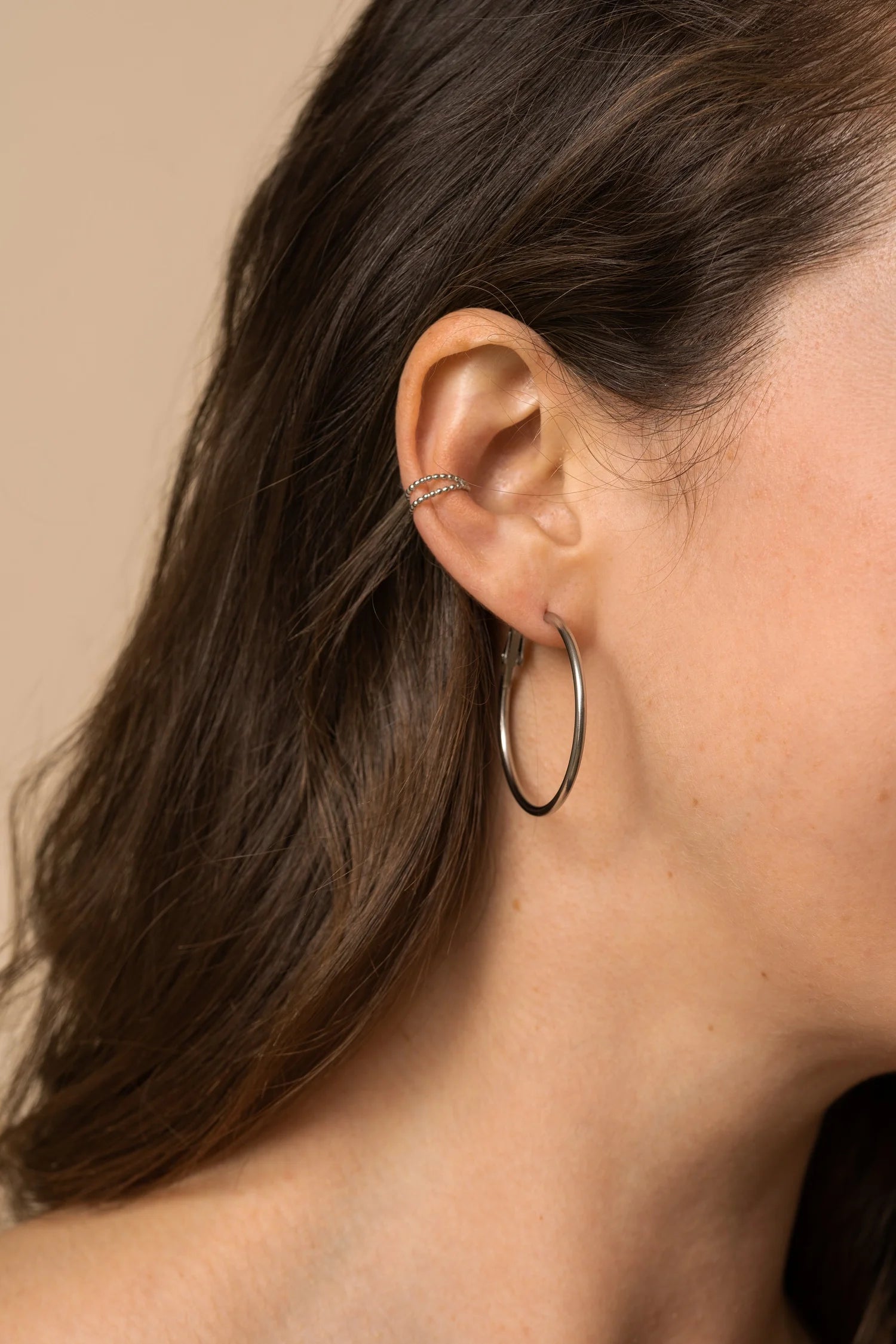 Boucles D'oreilles Orla Or (35 mm)