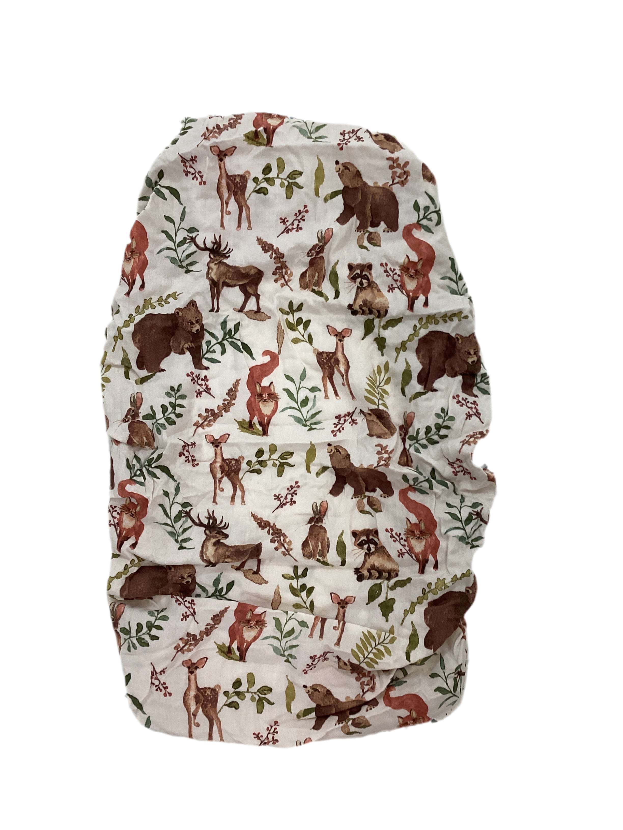 Couvre Matelas À Langer Animaux Bruns