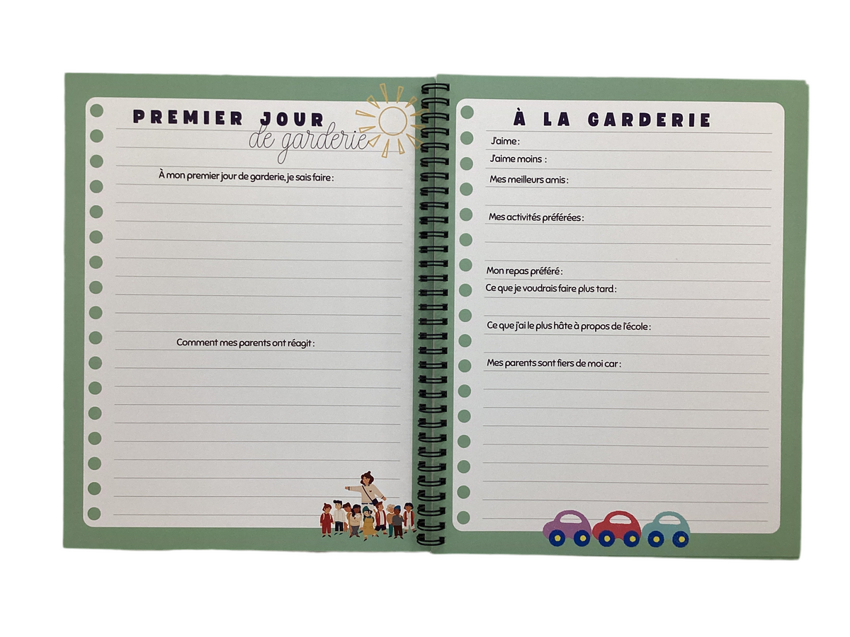 Livre Mes Souvenirs D'école Et De Garderie Souple