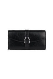Portefeuille À Bandoulière 2-En-1 Celia Noir