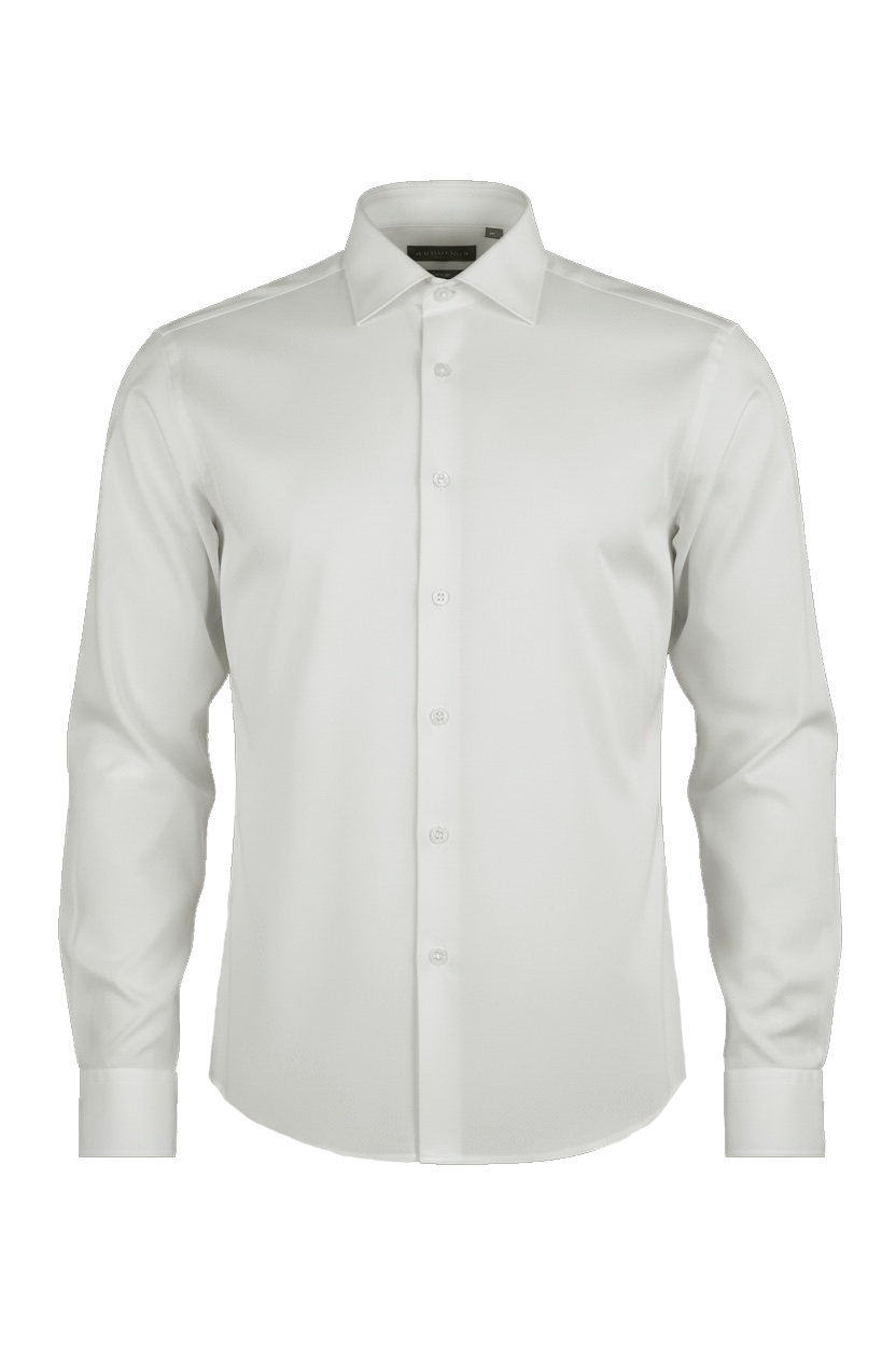 Chemise Manche Longue Stretchmax Uni Semi-Ajusté Blanc