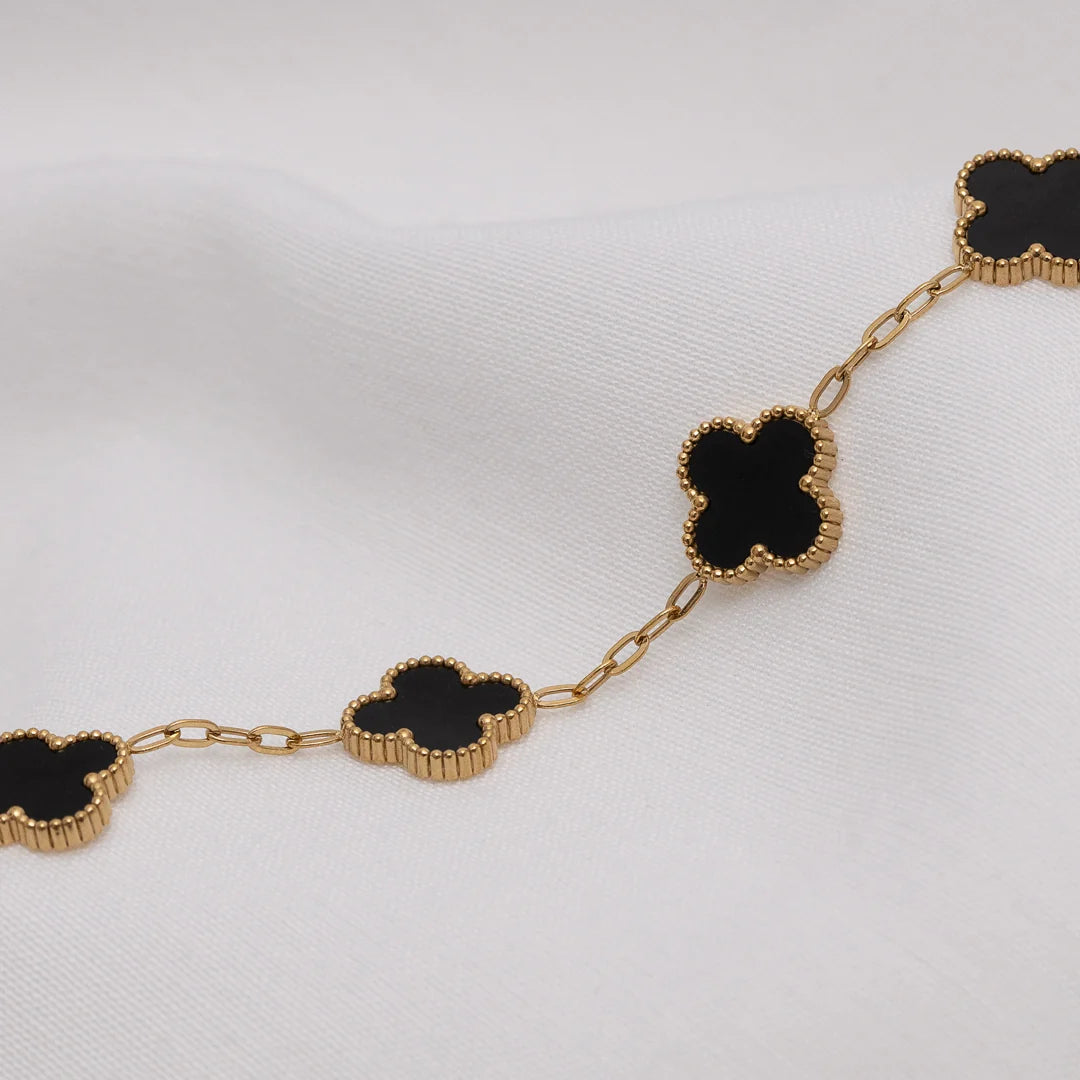 Bracelet Le Charmeur Noir Or
