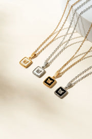 Collier Nymphe Or/Blanc