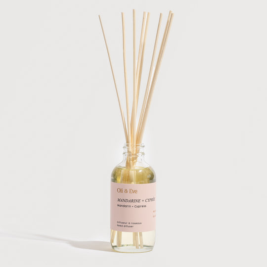 Diffuseur À Roseaux Mandarine & Cyprès