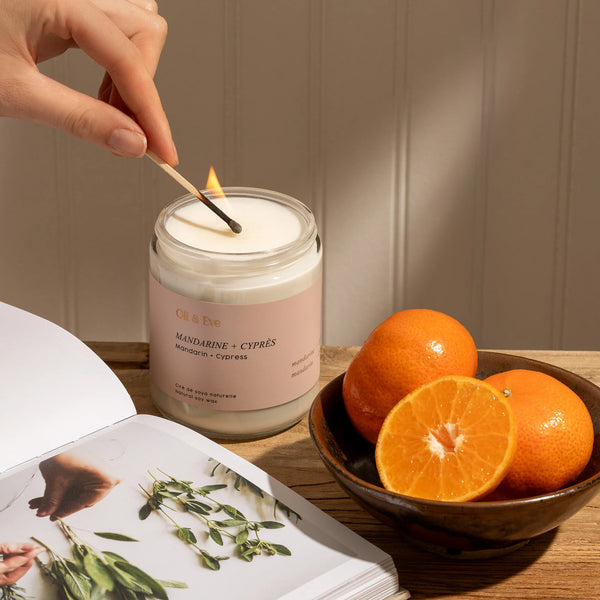 Chandelle Madarine & Cyprès