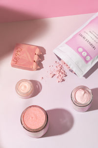 Poudre De Bain Meringue Rosée