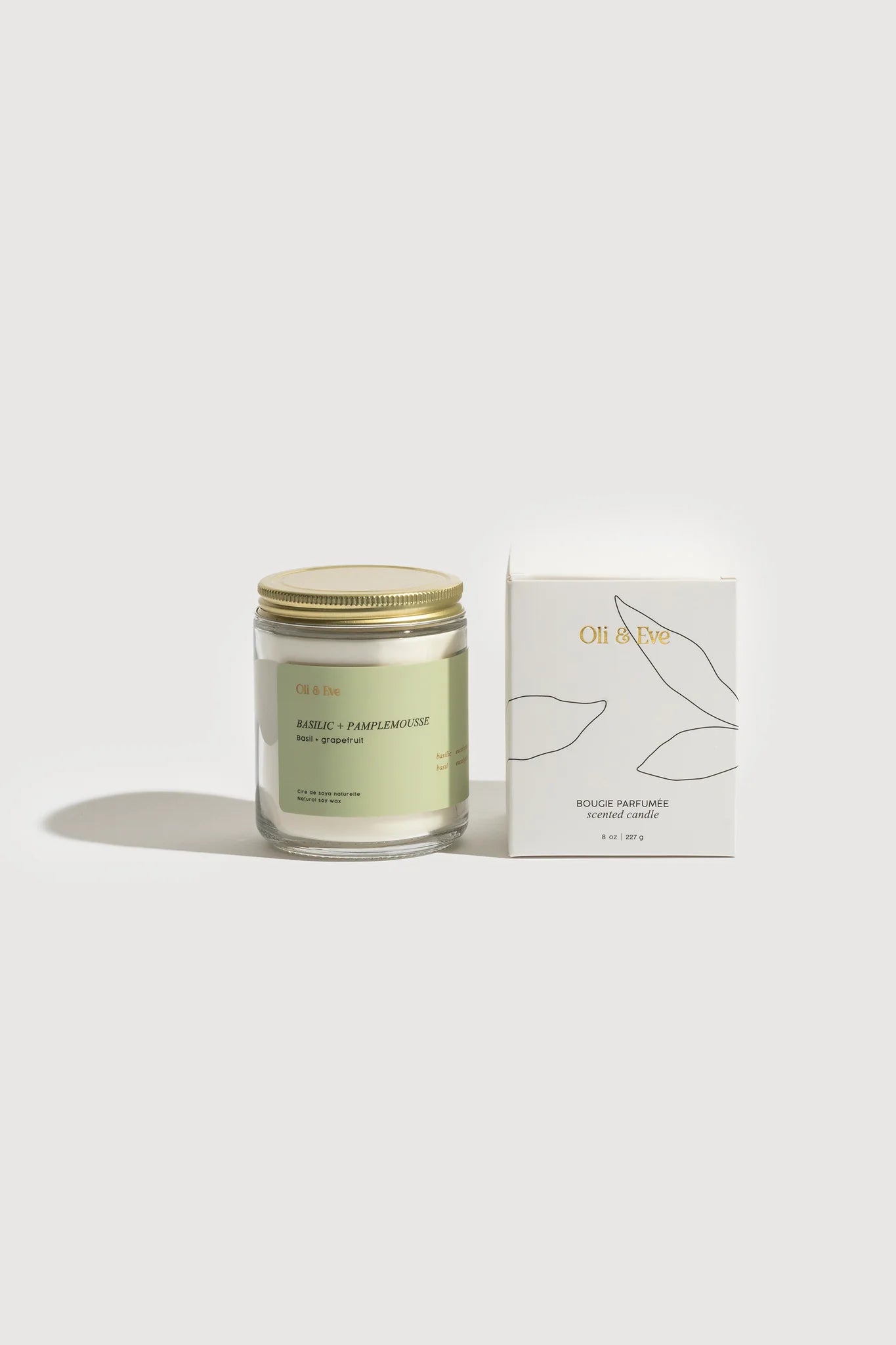 Chandelle Basilic & Pamplemousse