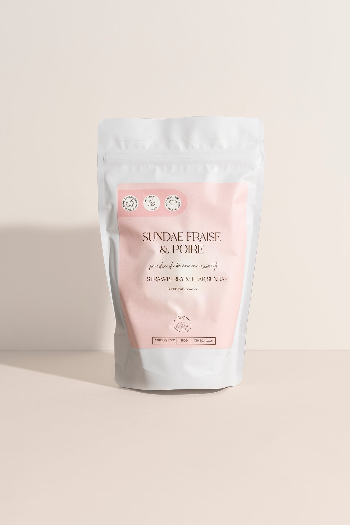 Poudre De Bain Sundae Fraise & Poire