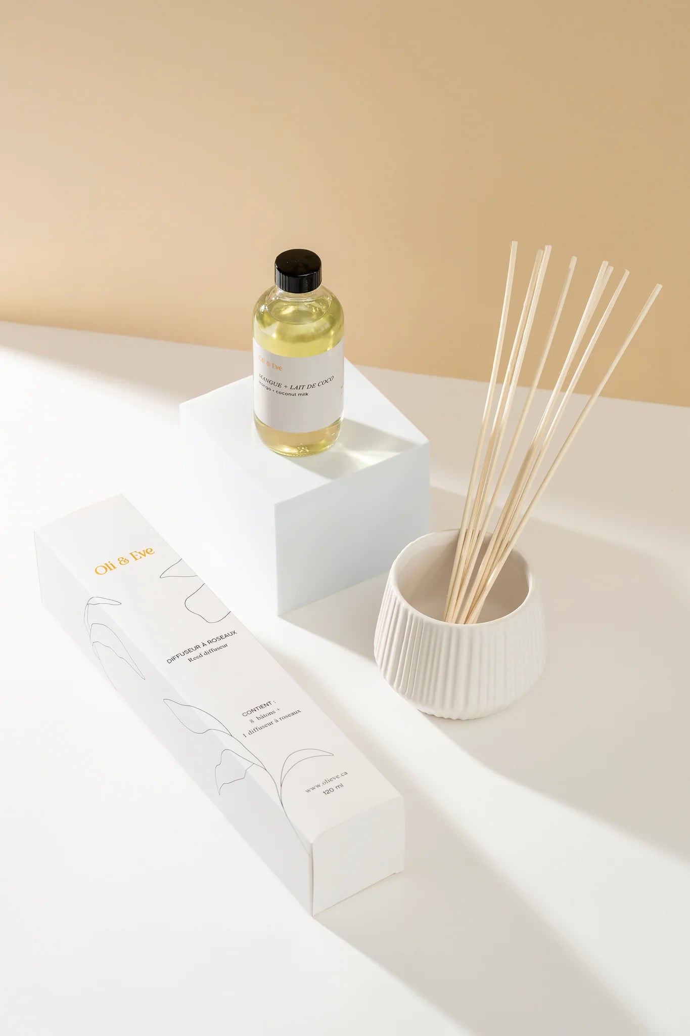 Diffuseur À Roseaux Basilic & Pamplemousse