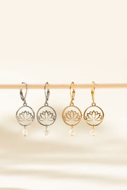 Boucle D'oreilles Namaste Argent