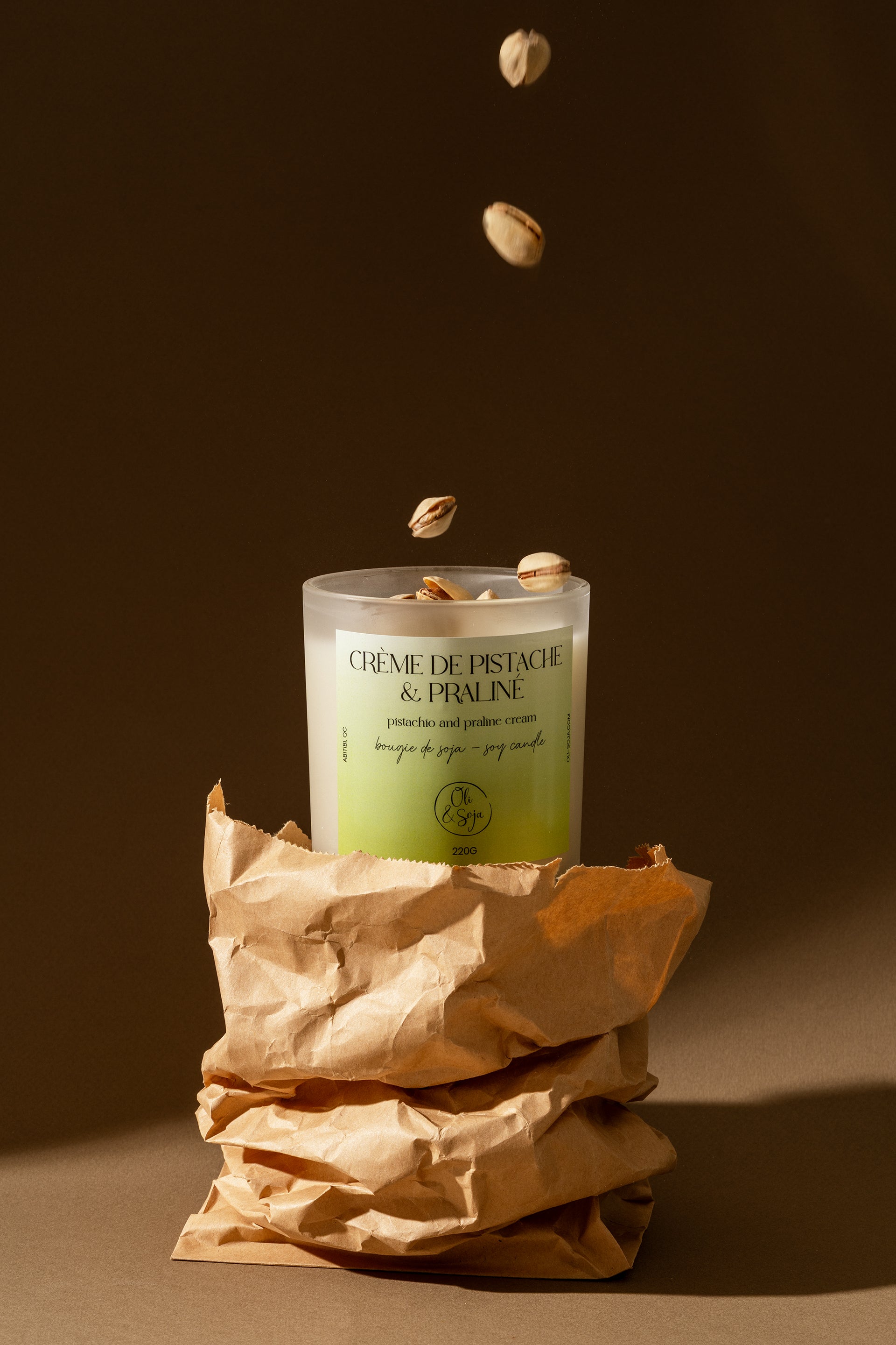 Chandelle Crème De Pistache & Praliné