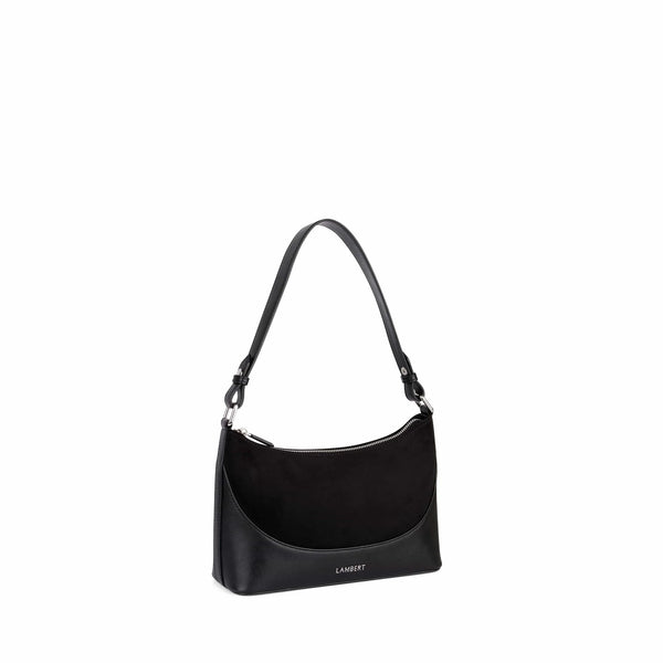 Sac À Main Clover Suède Noir