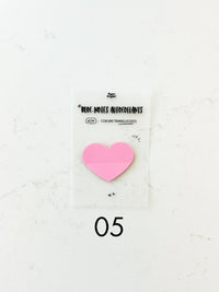 Bloc-Notes Autocollants Translucides Coeurs - 05