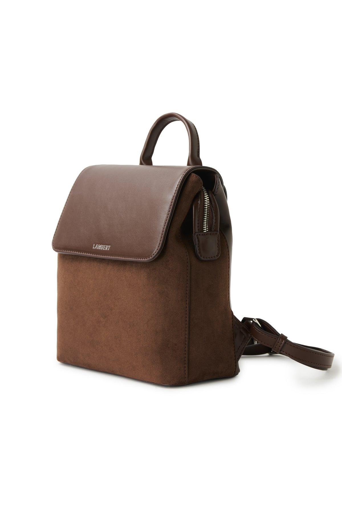 Sac À Dos Le Cynthia En Suède Chocolat