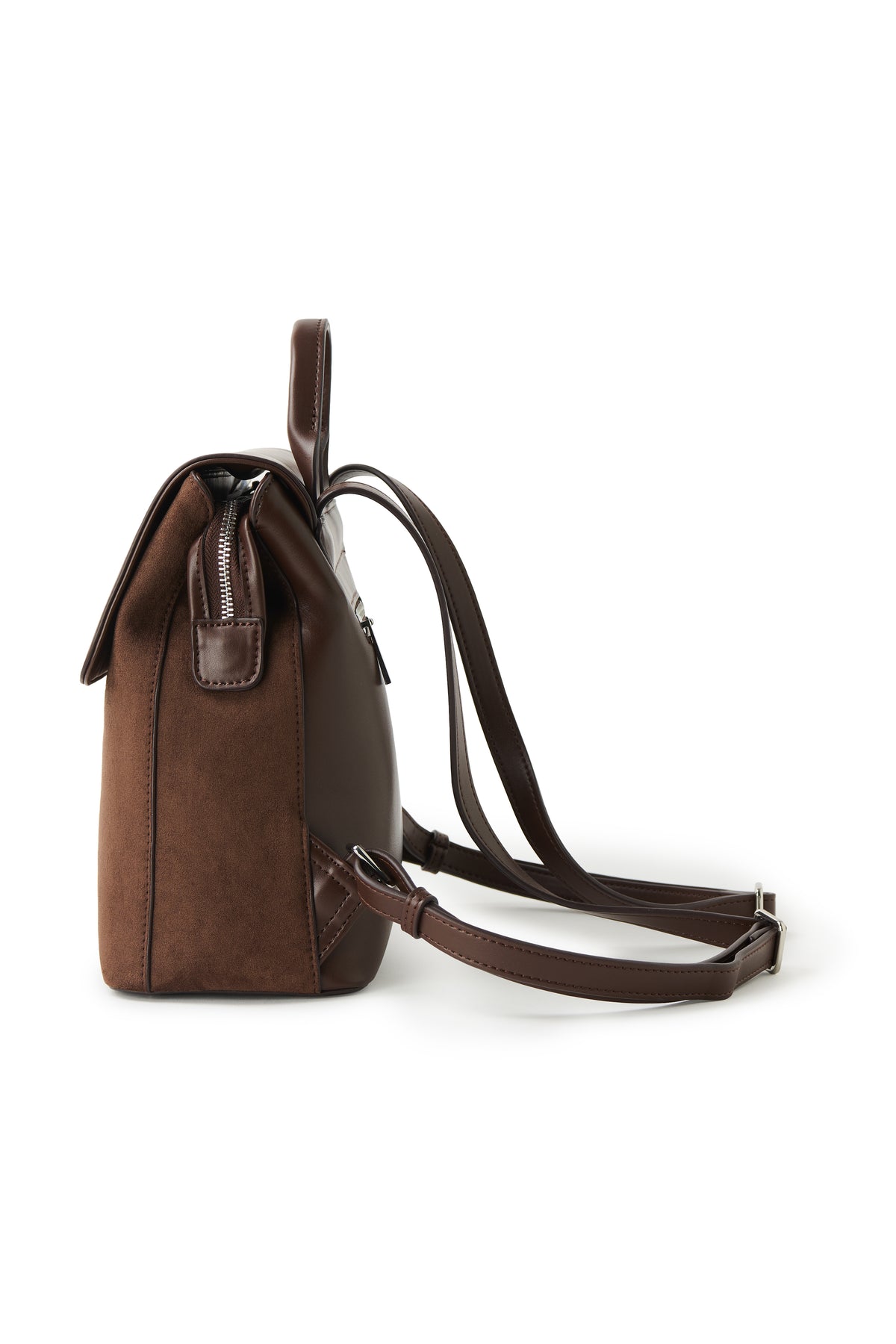 Sac À Dos Le Cynthia En Suède Chocolat