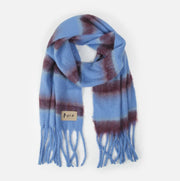Foulard Geneve Blue & Red Stripes