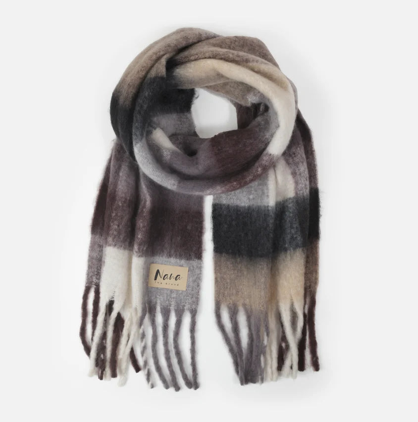 Foulard Geneve Multi Taupe