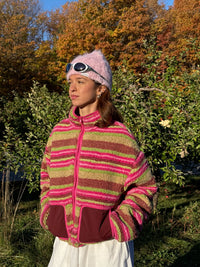 Veste En Polar Matcha Fraise