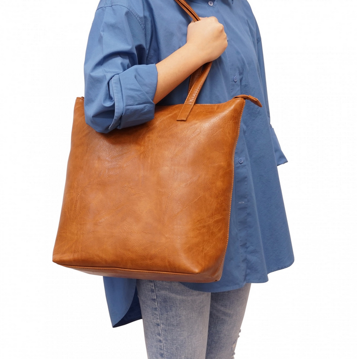 Willa Tote De Travail Camel