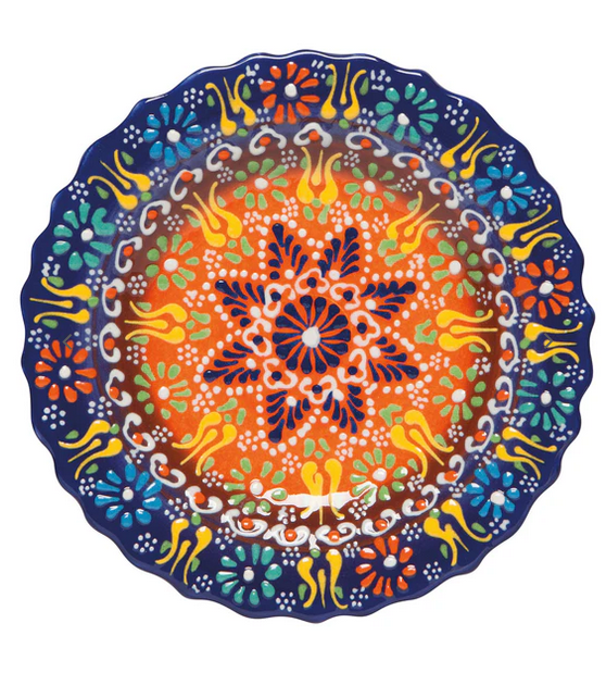 Assiette Evani Multi Azure 7.5 p.