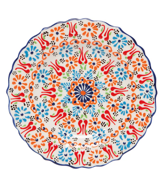 Assiette Evani Multi Blanc 7.5 p.