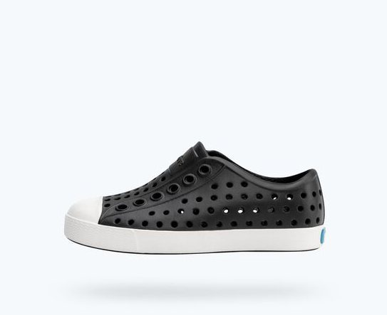 Jefferson Youth Noir Jiffy/Blanc Coquille