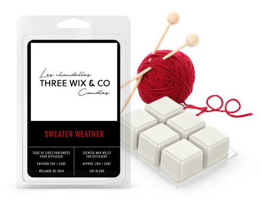 Cube De Cires Parfumées Pour Diffuseur Sweater Weather