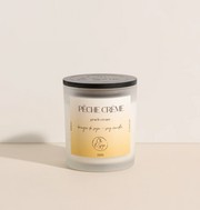 Chandelle Pêche & Crème