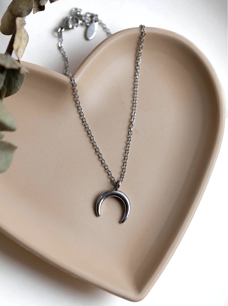 Chaîne De Cheville Halfmoon Argent