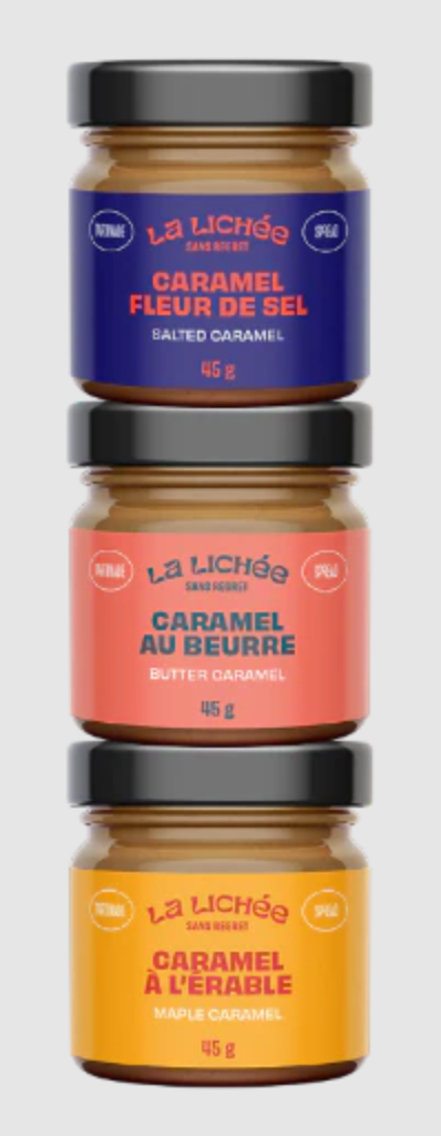 Trio De Caramel Pâle