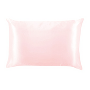 Taie D'oreiller En Satin Rose Neutre