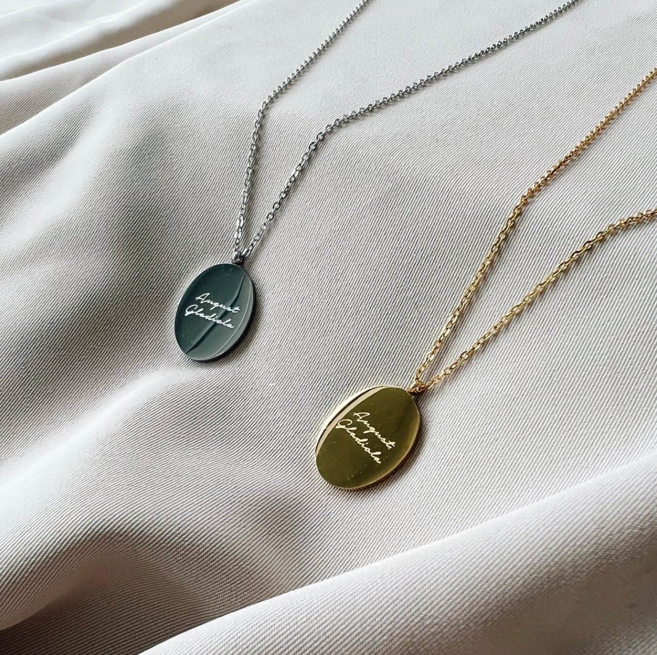 Collier Fleurs De Naissance Argent - Août