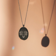 Collier Zodiac Argent - Bélier