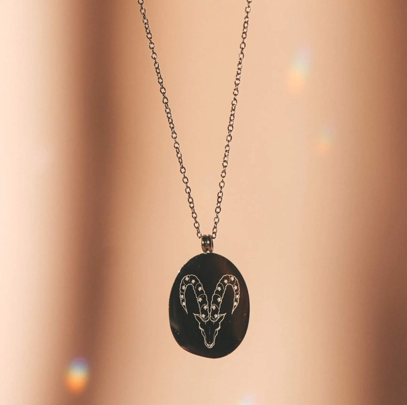 Collier Zodiac Argent - Capricorne