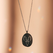 Collier Zodiac Argent - Capricorne