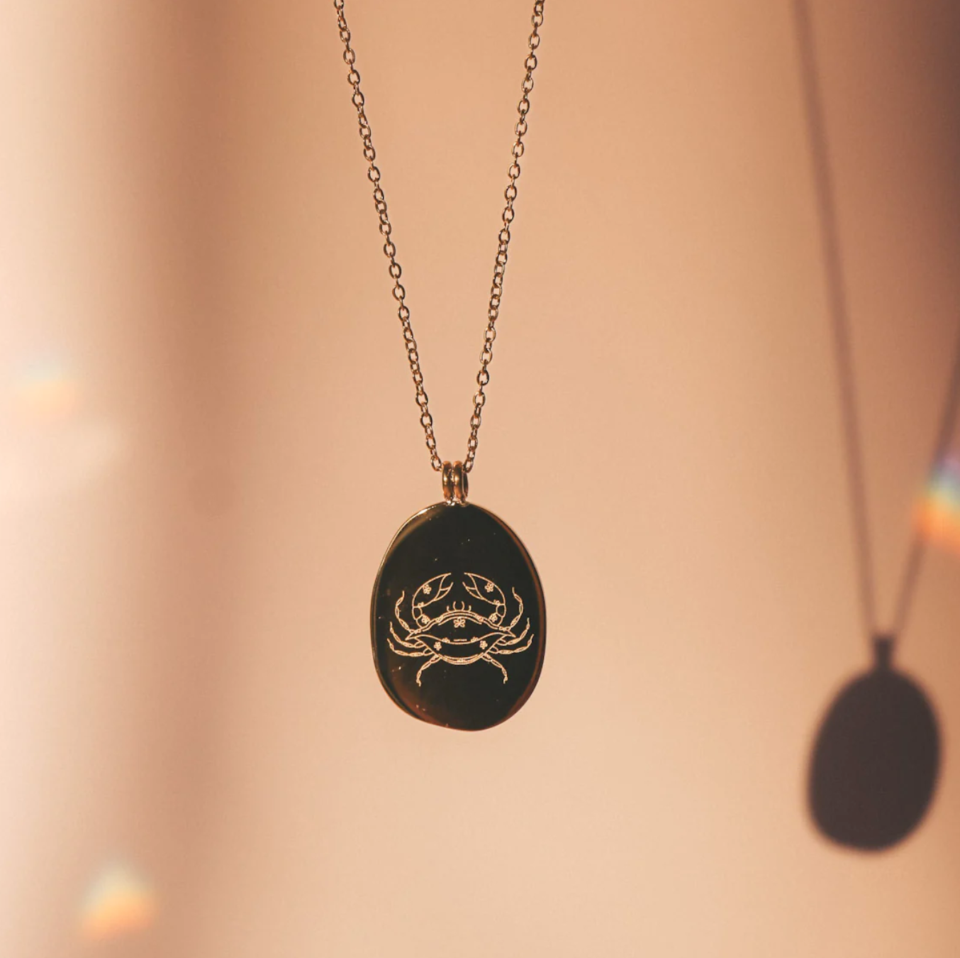 Collier Zodiac Or - Cancer
