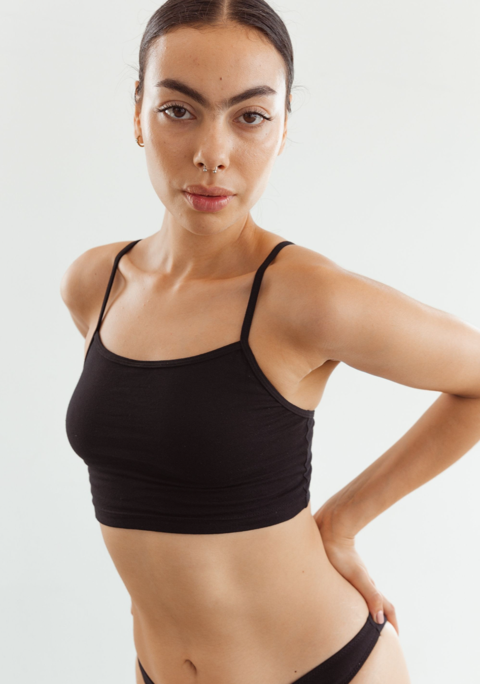 Cami Courte The Cotton Noir
