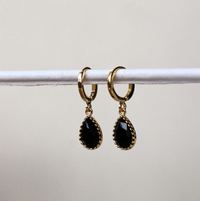 Boucles D'oreille Dipo Noir