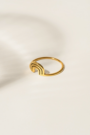 Bague Rainbow Or
