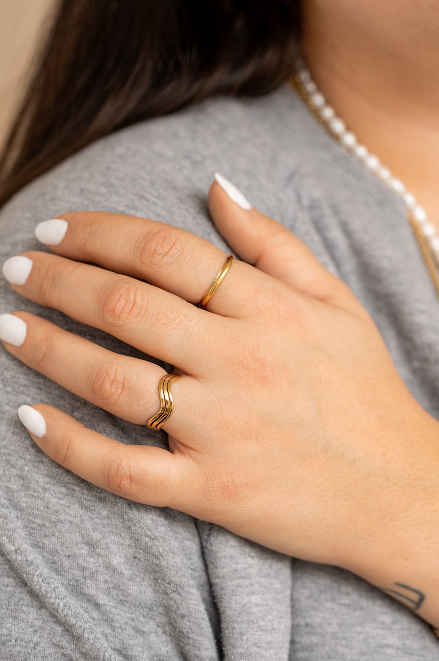 Bague Wavy