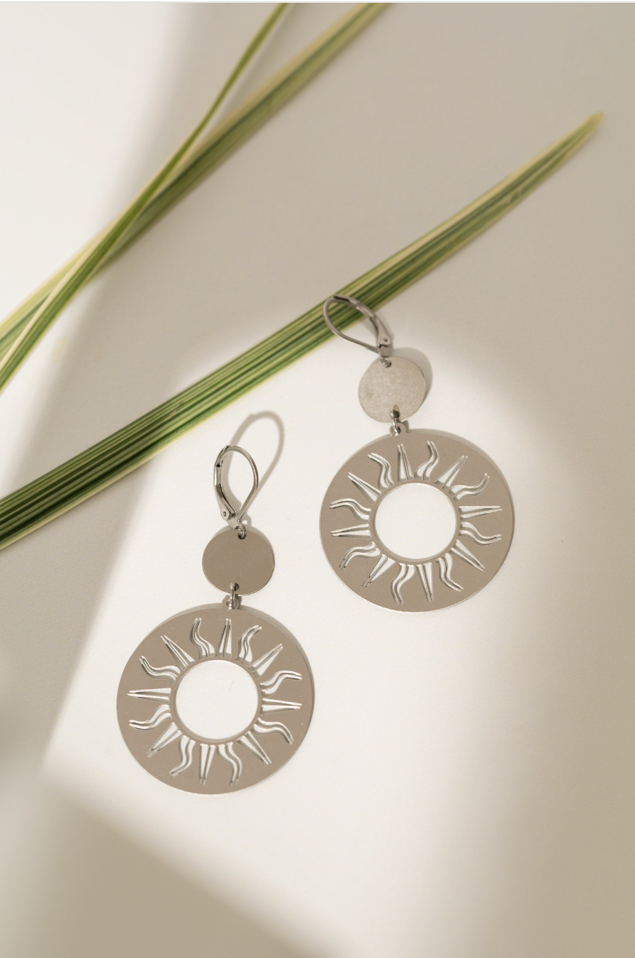 Boucles D'oreilles Akhesa Argent