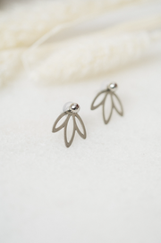 Boucles D'oreilles Flore Argent